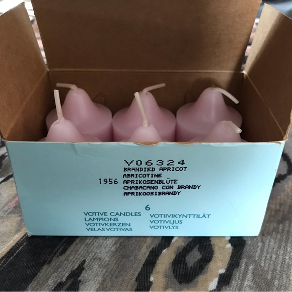 2 way Mikasa candle holders with 6 pink notive party lite candles - Picture 5 of 10